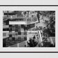 Malaga Picasso Museum Black And White Photography Print
