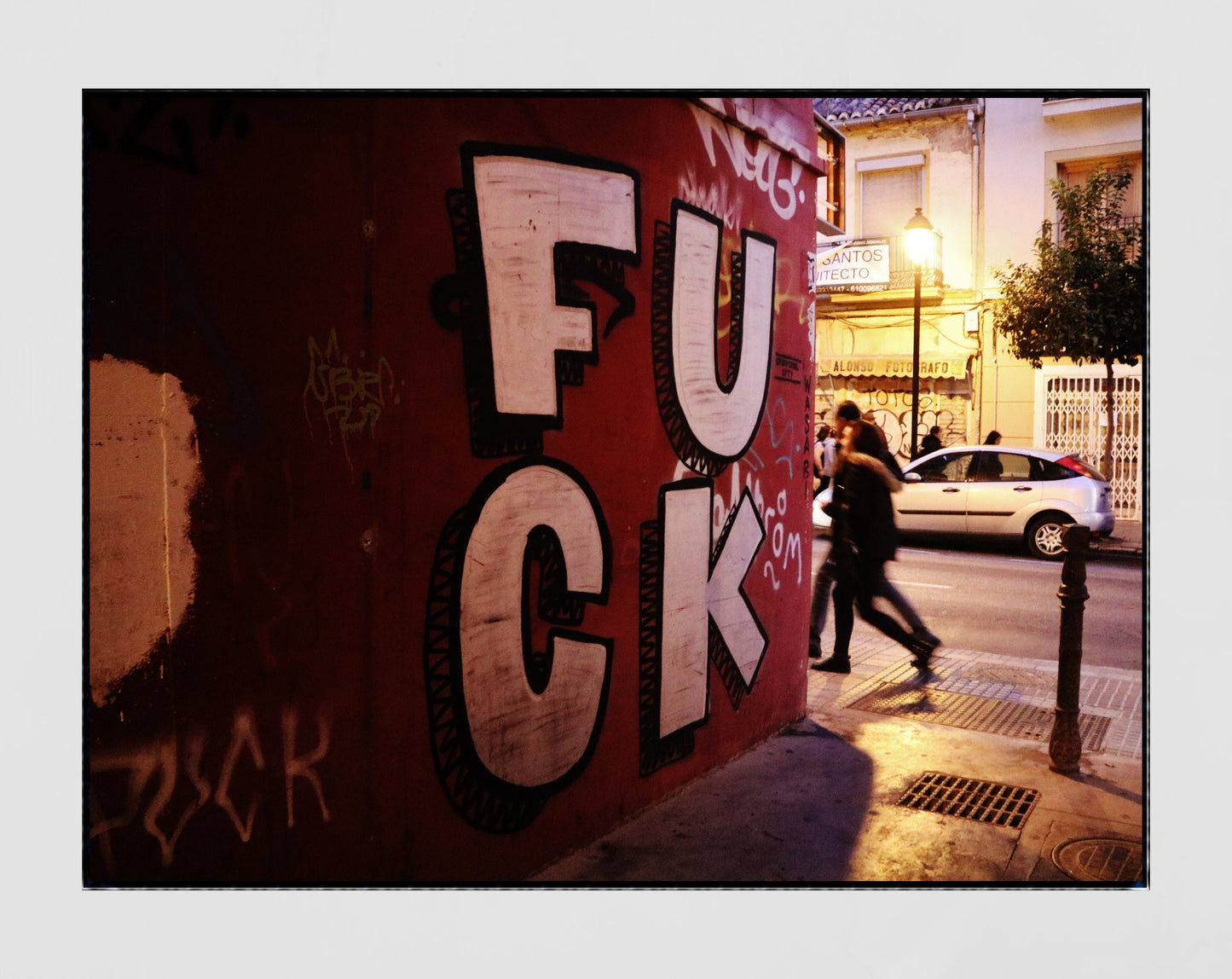 Malaga Spain Street Photography Print