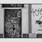 Street Graffiti Art Malaga Spain Black And White Photography Print
