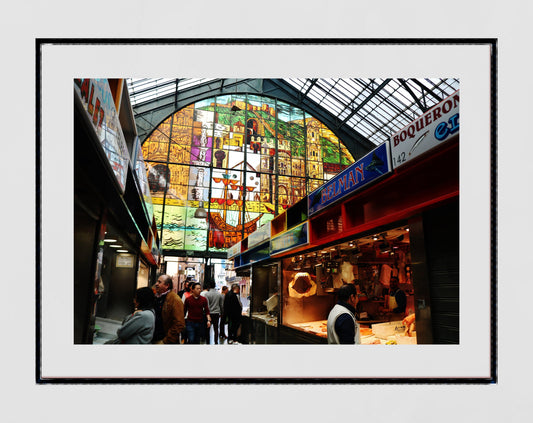 Malaga Mercado Central de Atarazanas Photography Wall Art