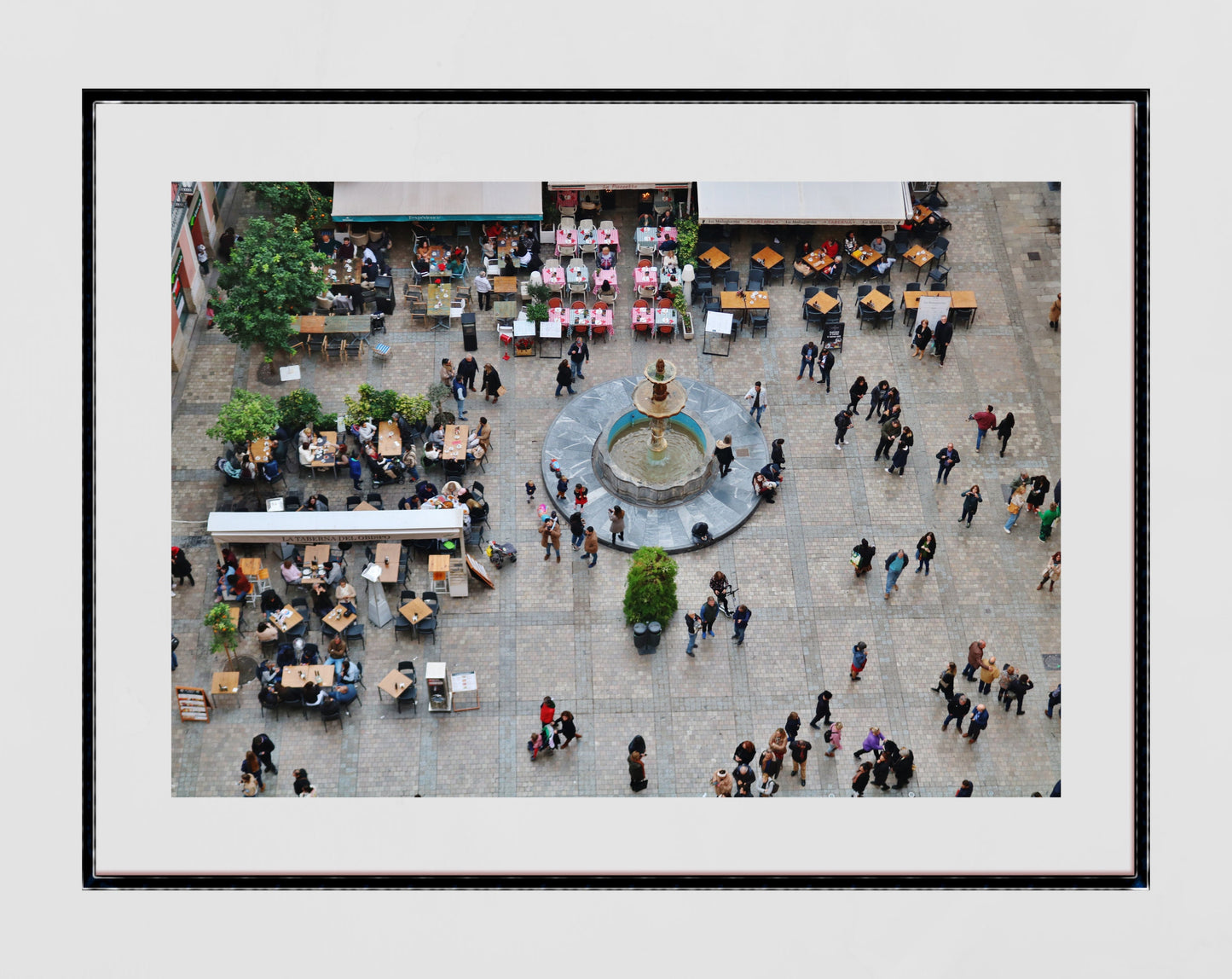 Malaga Spain Wall Art Plaza del Obispo Photography