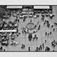Malaga Spain Wall Art Plaza del Obispo Black And White Photography