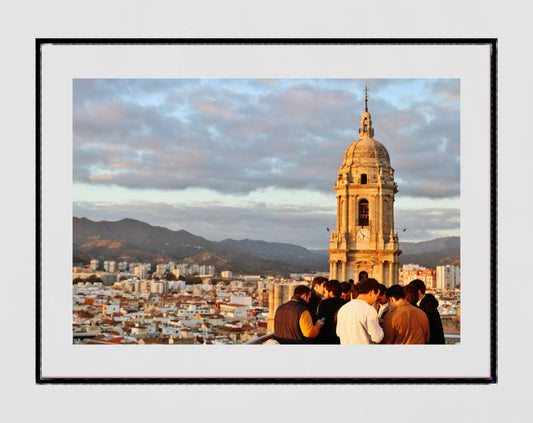 Malaga Cathedral Spain Photography Wall Art