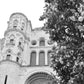 Malaga Cathedral Andalucia Black And White Photography Print