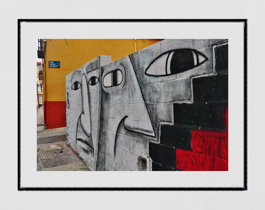 Malaga Street Art Picasso Photography Print