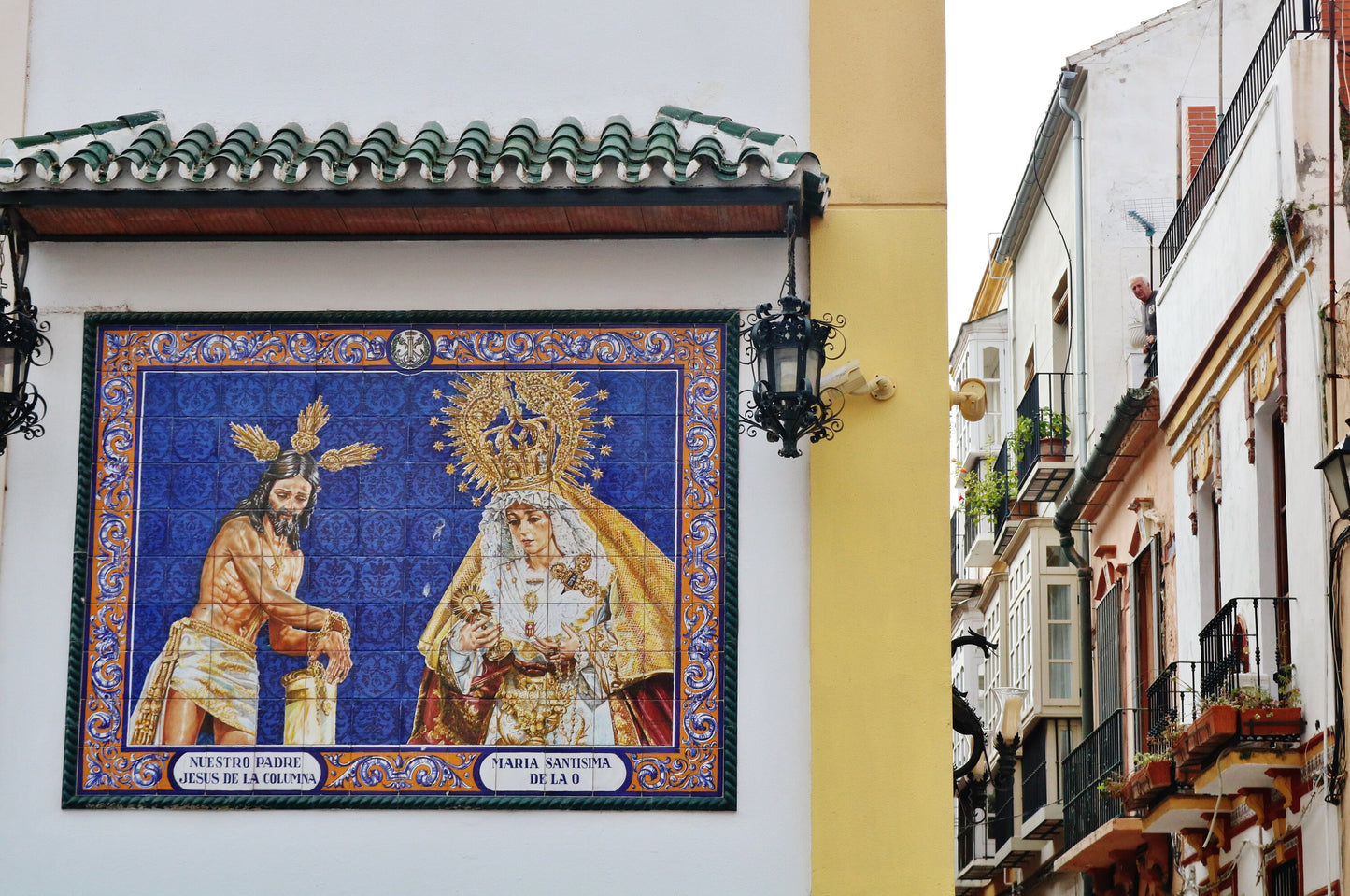 Malaga Spanish Wall Art Religious Icon Print