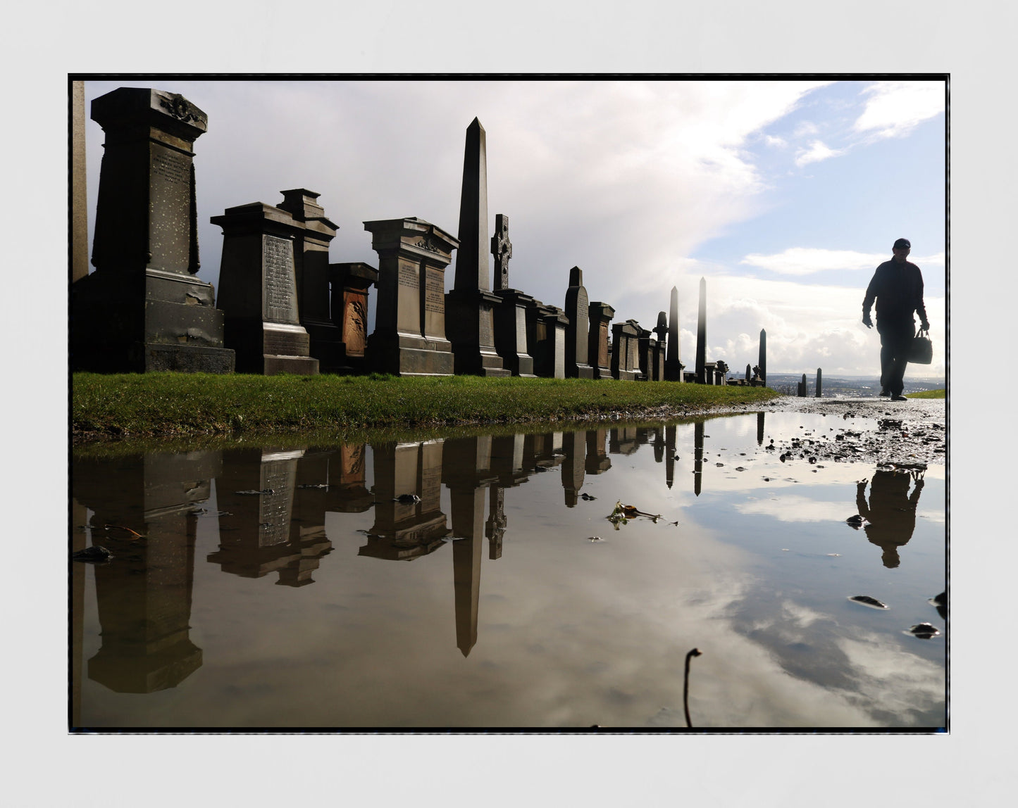 Glasgow Necropolis Photography Poster