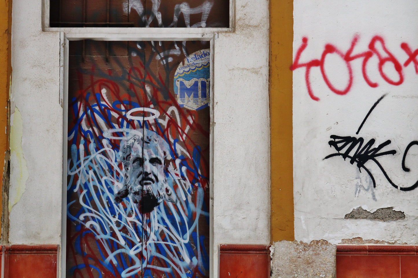 Street Graffiti Art Malaga Spain Photography Print