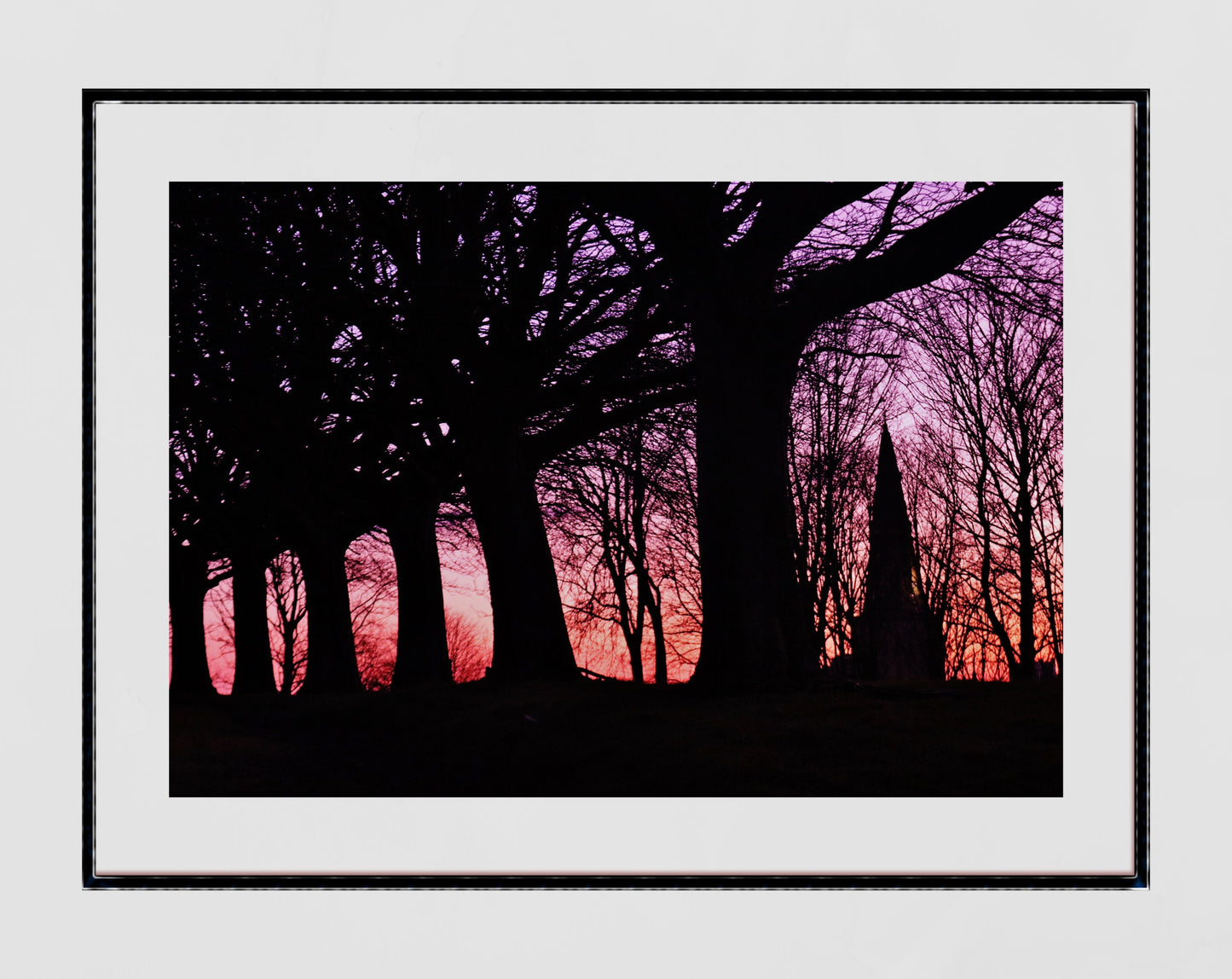 Glasgow Cathedral Necropolis Sunset Photography Print