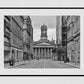 Glasgow Merchant City GOMA Black And White Photography Print