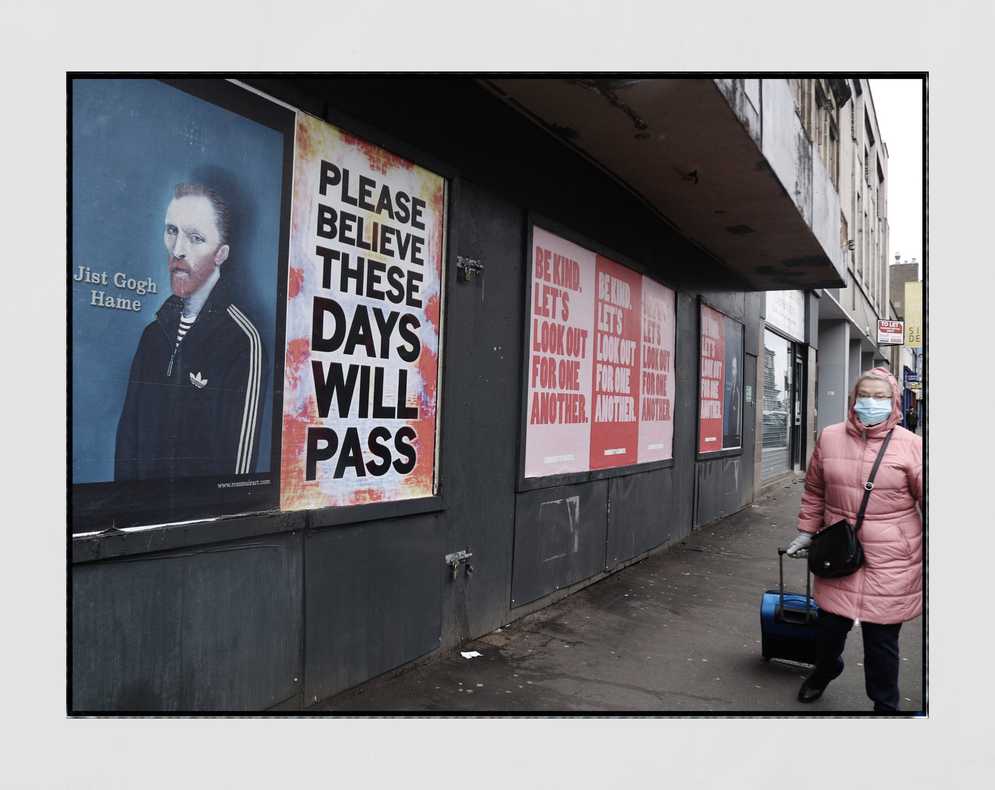 Glasgow COVID Coronavirus Photography Print