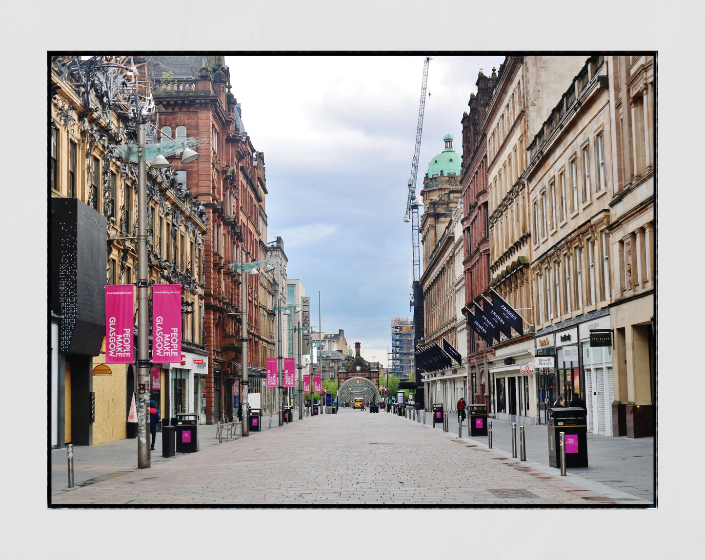 Glasgow Buchanan Street Photography Print