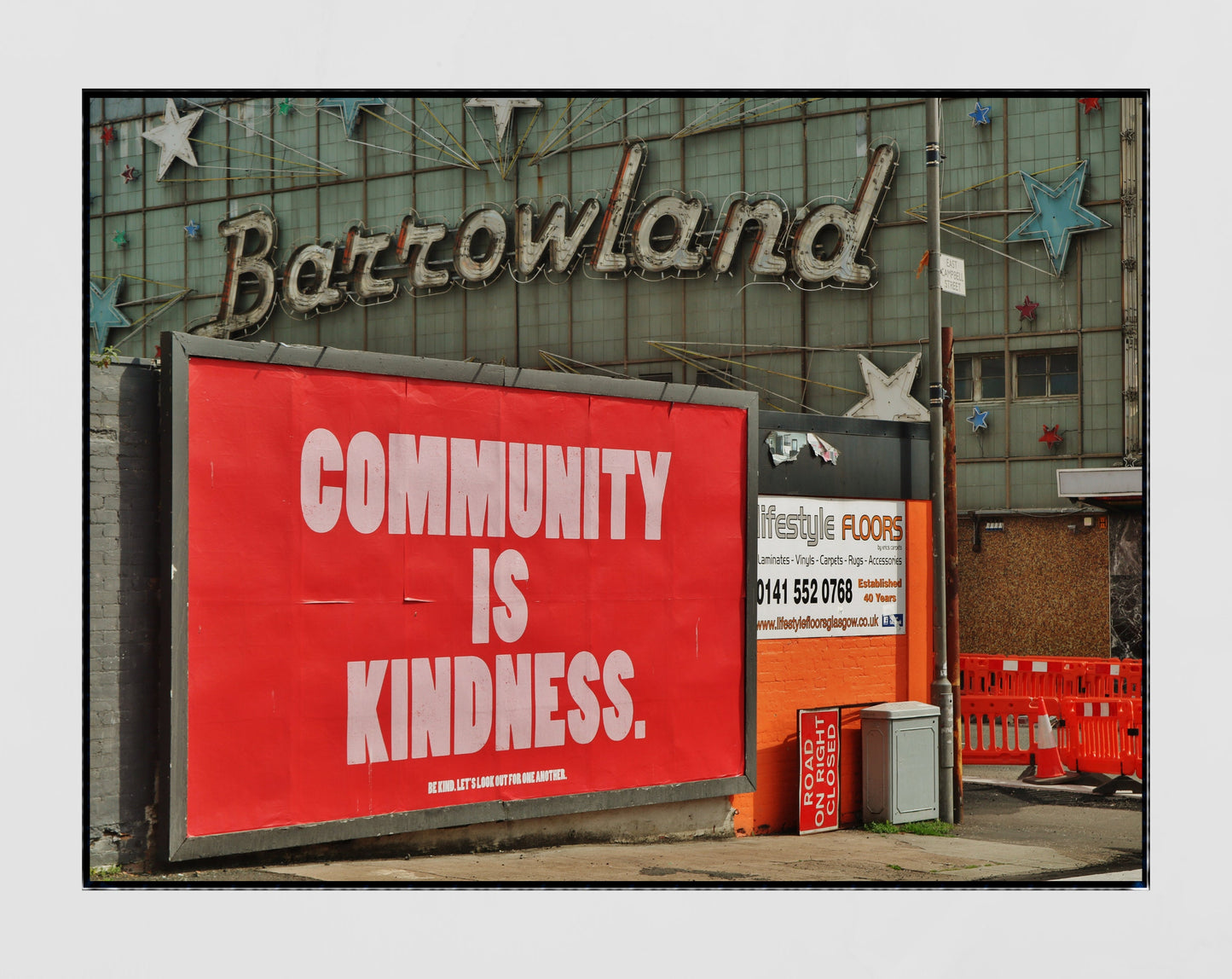 Glasgow Barrowlands COVID Coronavirus Photography Print