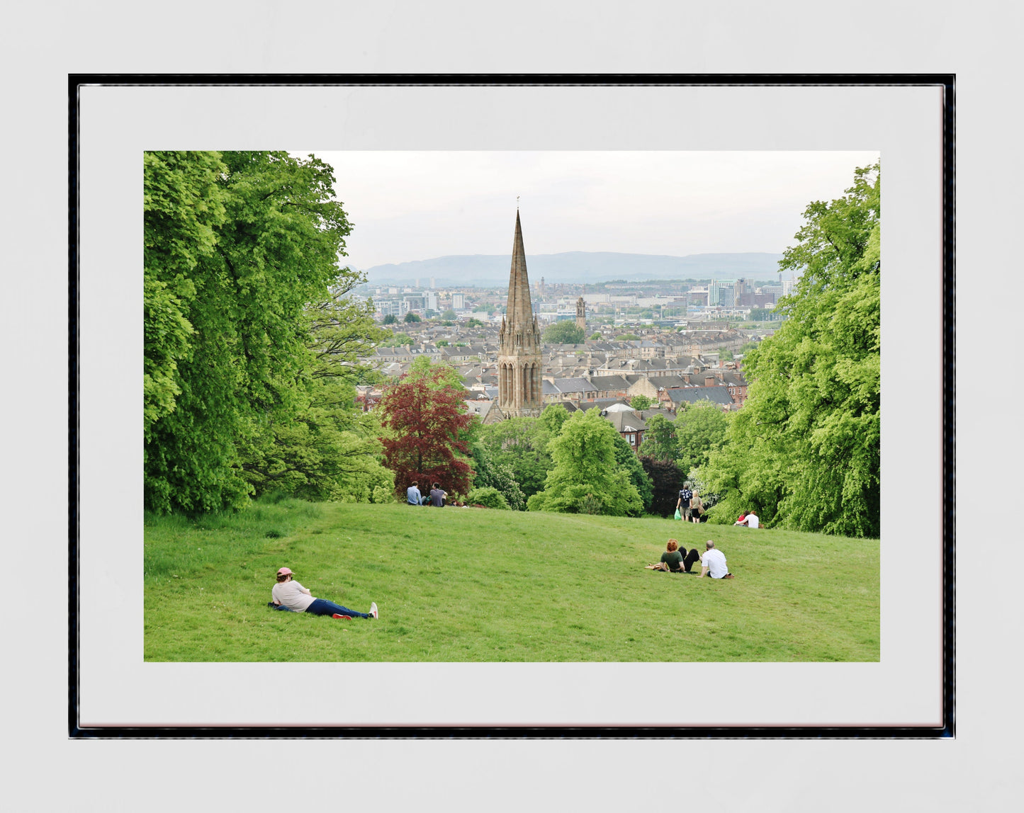 Glasgow Queen's Park Photography Poster