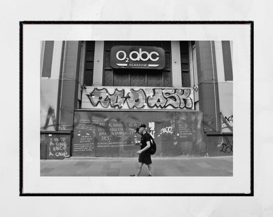 Glasgow ABC Sauchiehall Street Urban Black And White Photography