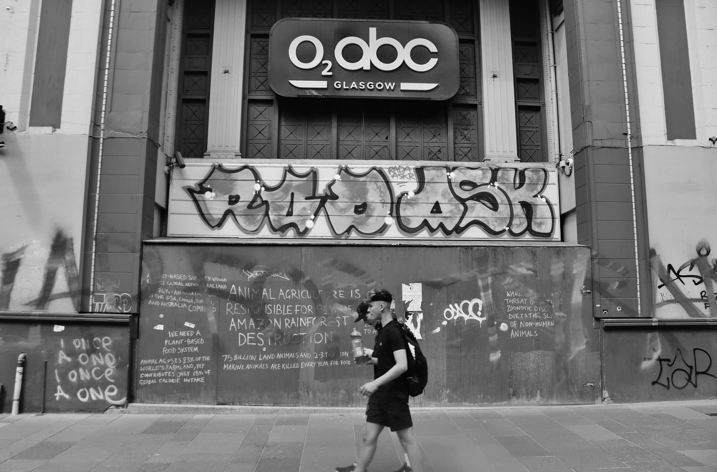 Glasgow ABC Sauchiehall Street Urban Black And White Photography