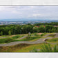 Glasgow Cathkin Braes Cyclist Photography Print