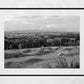 Glasgow Cathkin Braes Cyclist Black And White Photography Print