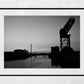 Glasgow Photography Print River Clyde Finnieston Crane Black And White Wall Art