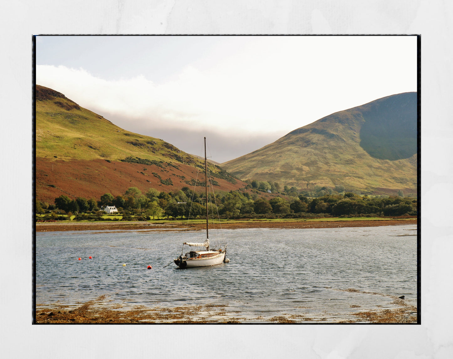 Isle of Arran Lochranza Scotland Landscape Photography Poster