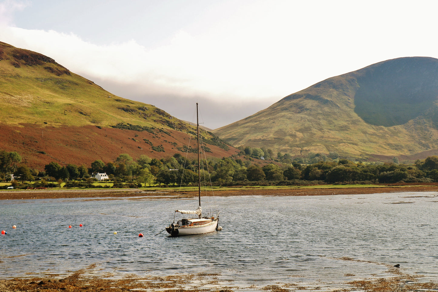 Isle of Arran Lochranza Scotland Landscape Photography Poster