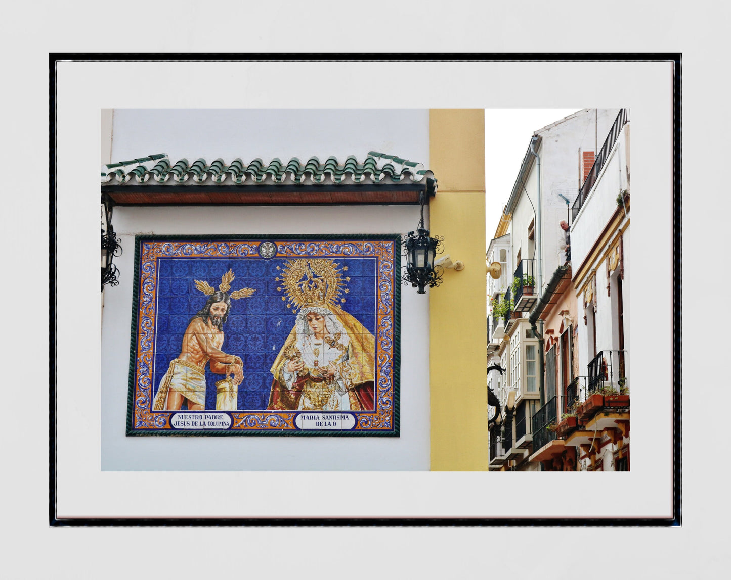 Malaga Spanish Wall Art Religious Icon Print