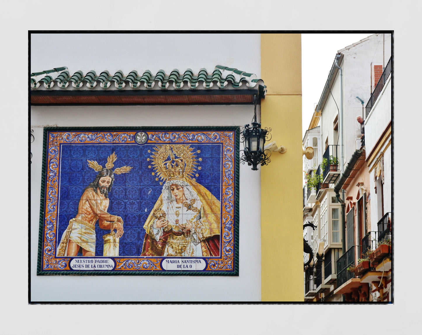 Malaga Spanish Wall Art Religious Icon Print