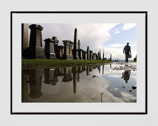 Glasgow Necropolis Photography Poster