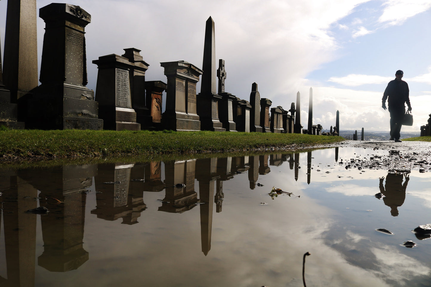 Glasgow Necropolis Photography Poster