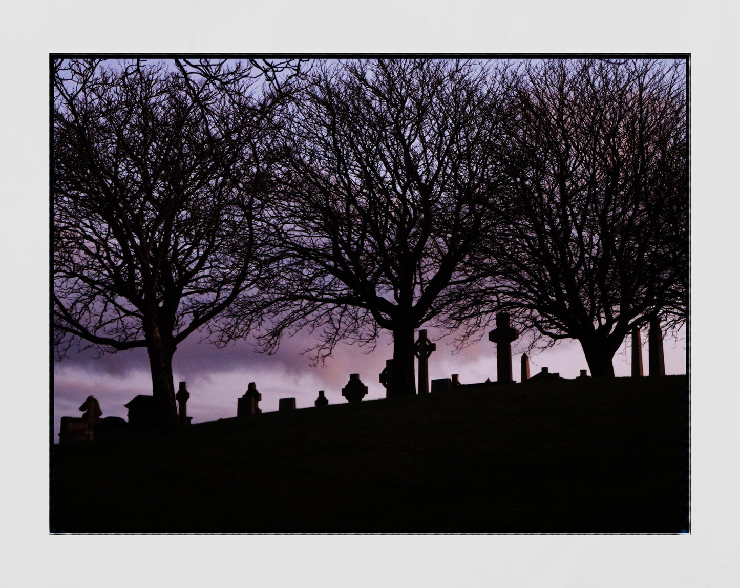 Glasgow Necropolis Graveyard Photography Print