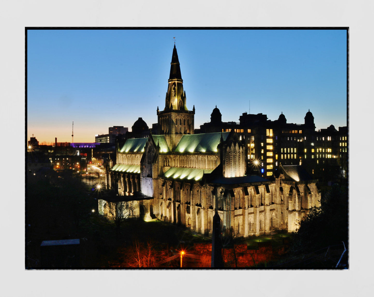 Glasgow Cathedral Photography Poster