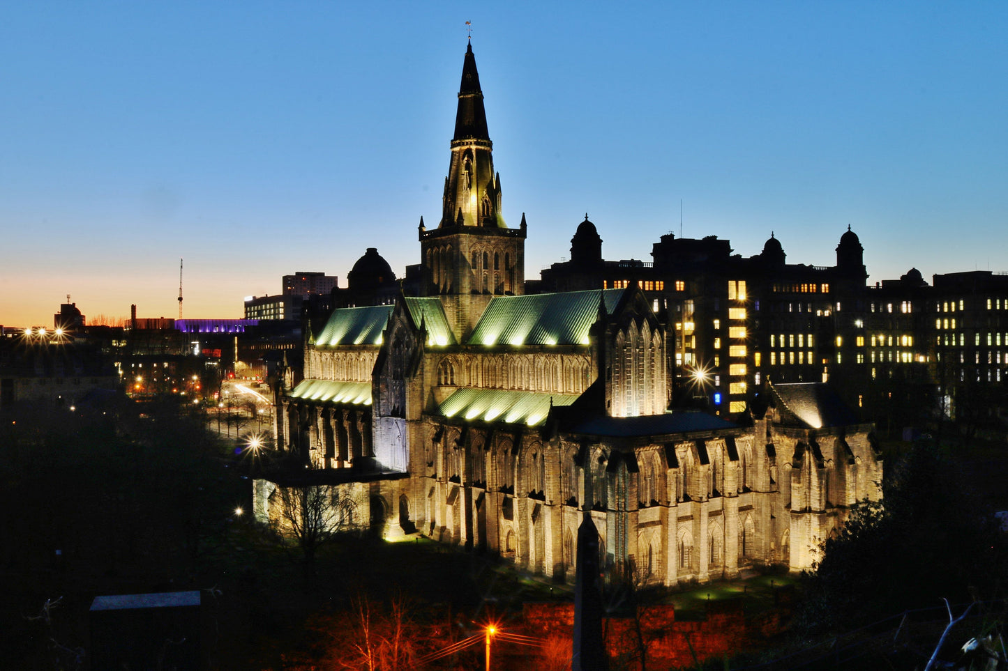 Glasgow Cathedral Photography Poster