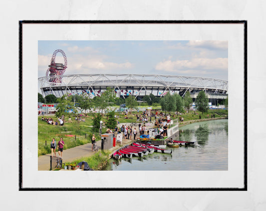 Hackey Wick London Olympic Stadium Photography Print