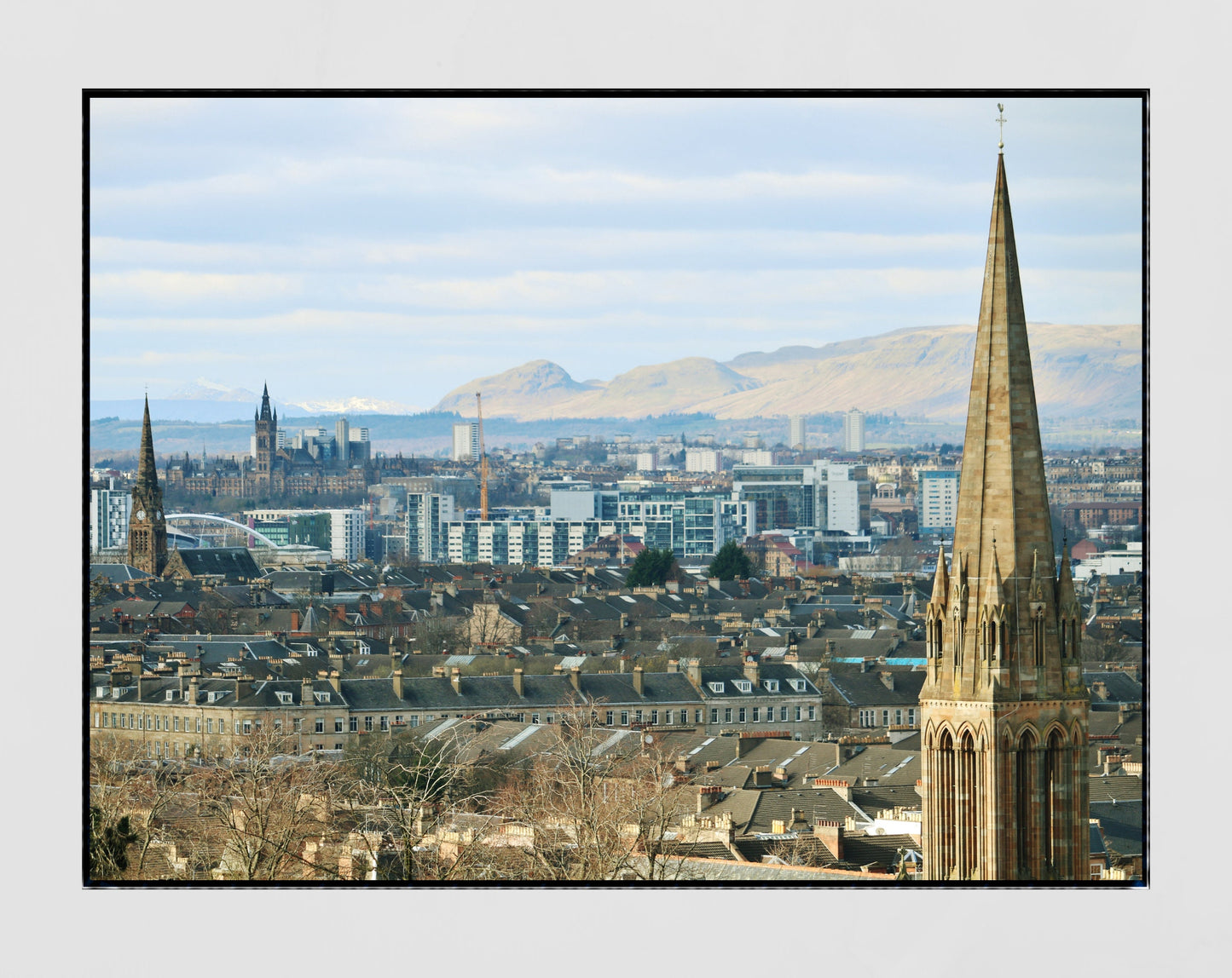 Glasgow Queen's Park Photography Print