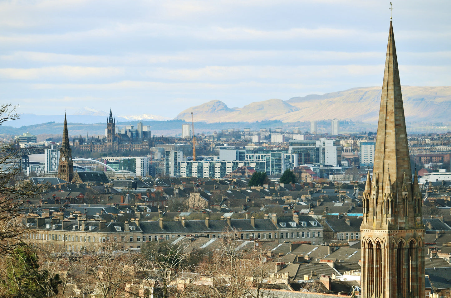 Glasgow Queen's Park Photography Print