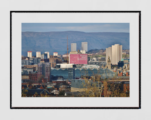 People Make Glasgow Skyline Photography Print