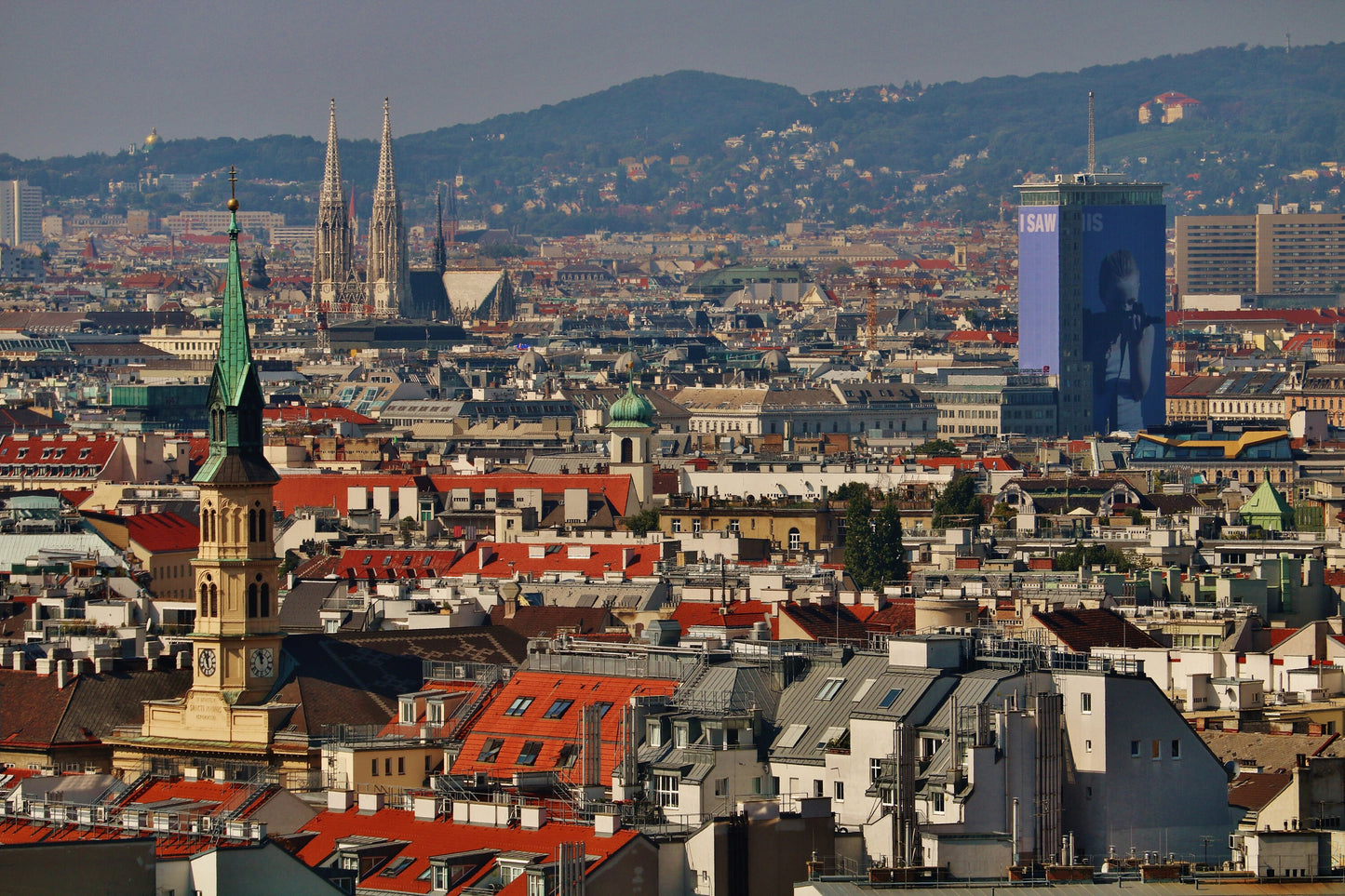 Vienna Skyline Photography Wall Art