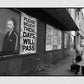 Glasgow COVID Coronavirus Black And White Photography Print