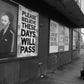 Glasgow COVID Coronavirus Black And White Photography Print