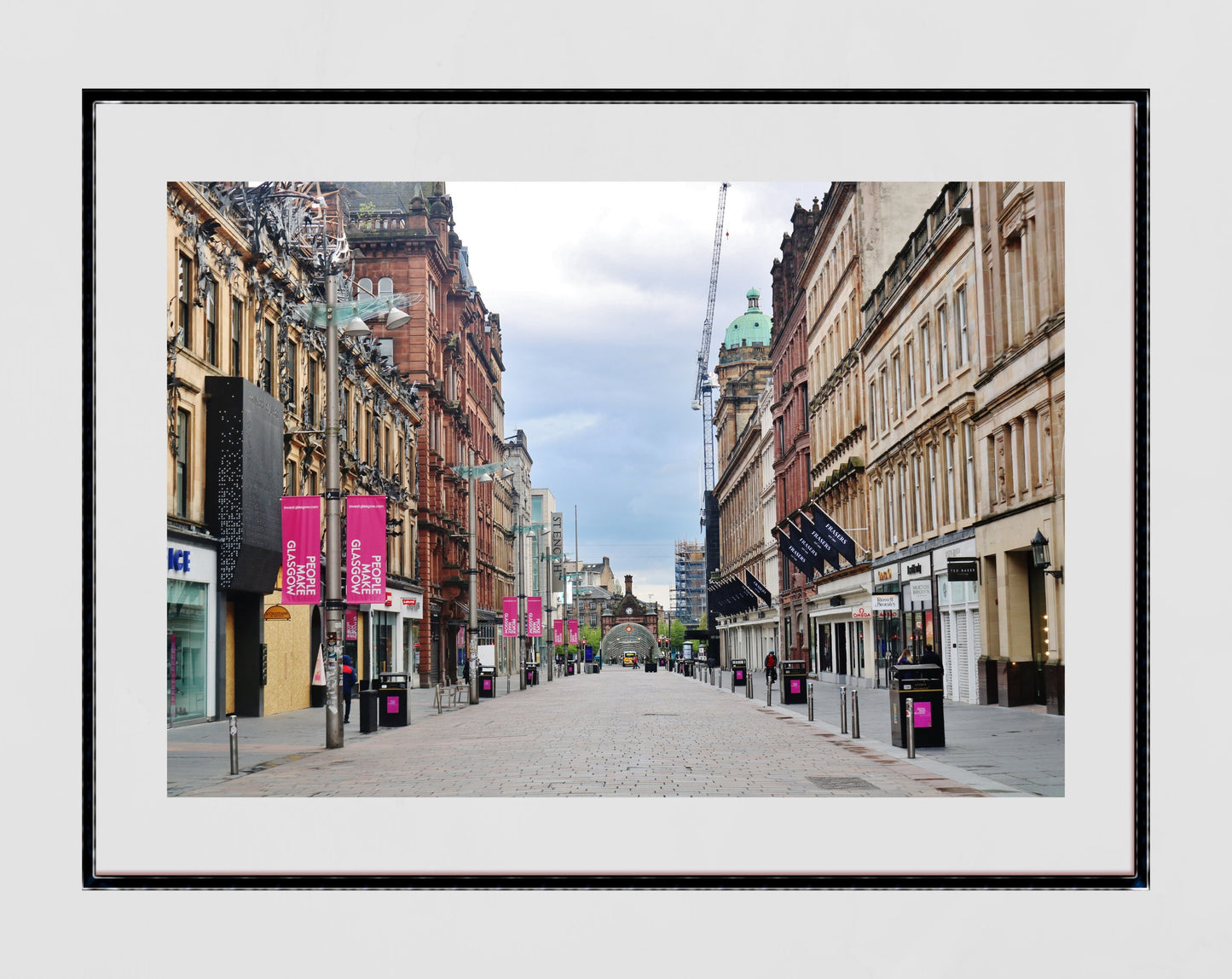 Glasgow Buchanan Street Photography Print