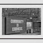 Glasgow Barrowlands COVID Coronavirus Black And White Photography Print