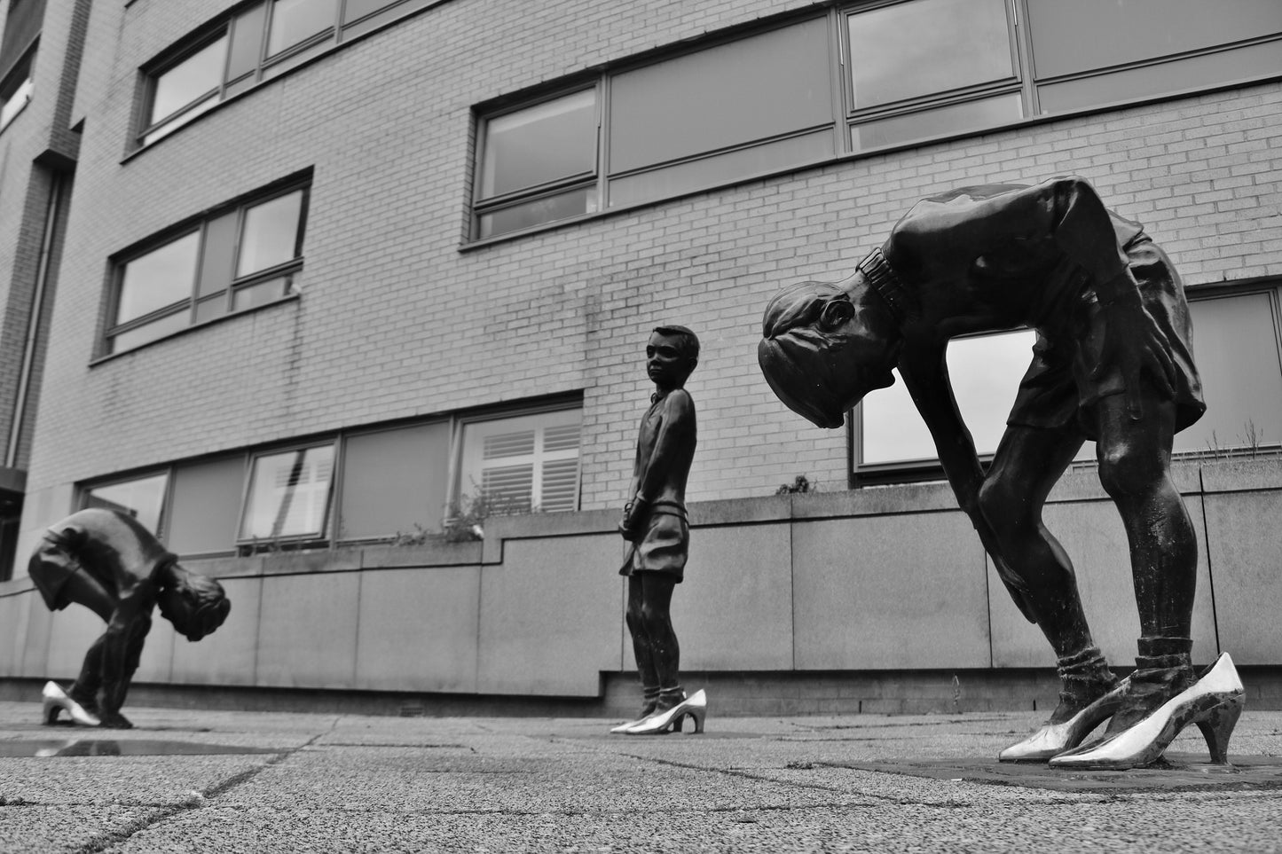 Gorbals Boys Glasgow Black And White Photography Print