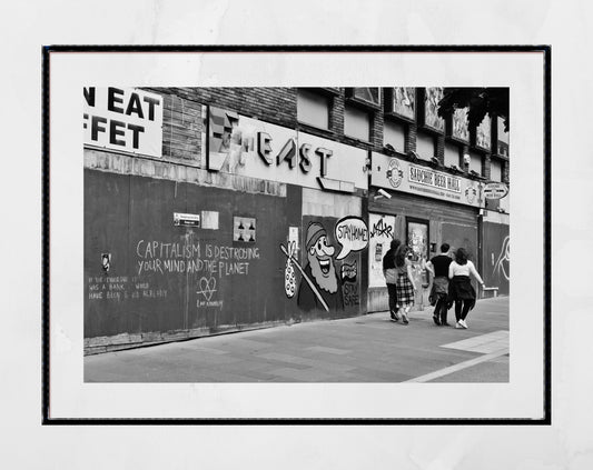 Anti Capitalist Anarchist Climate Change Art Glasgow Street Photography Black And White