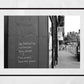 Fuck Boris And The Tories Glasgow Black And White Photography Print