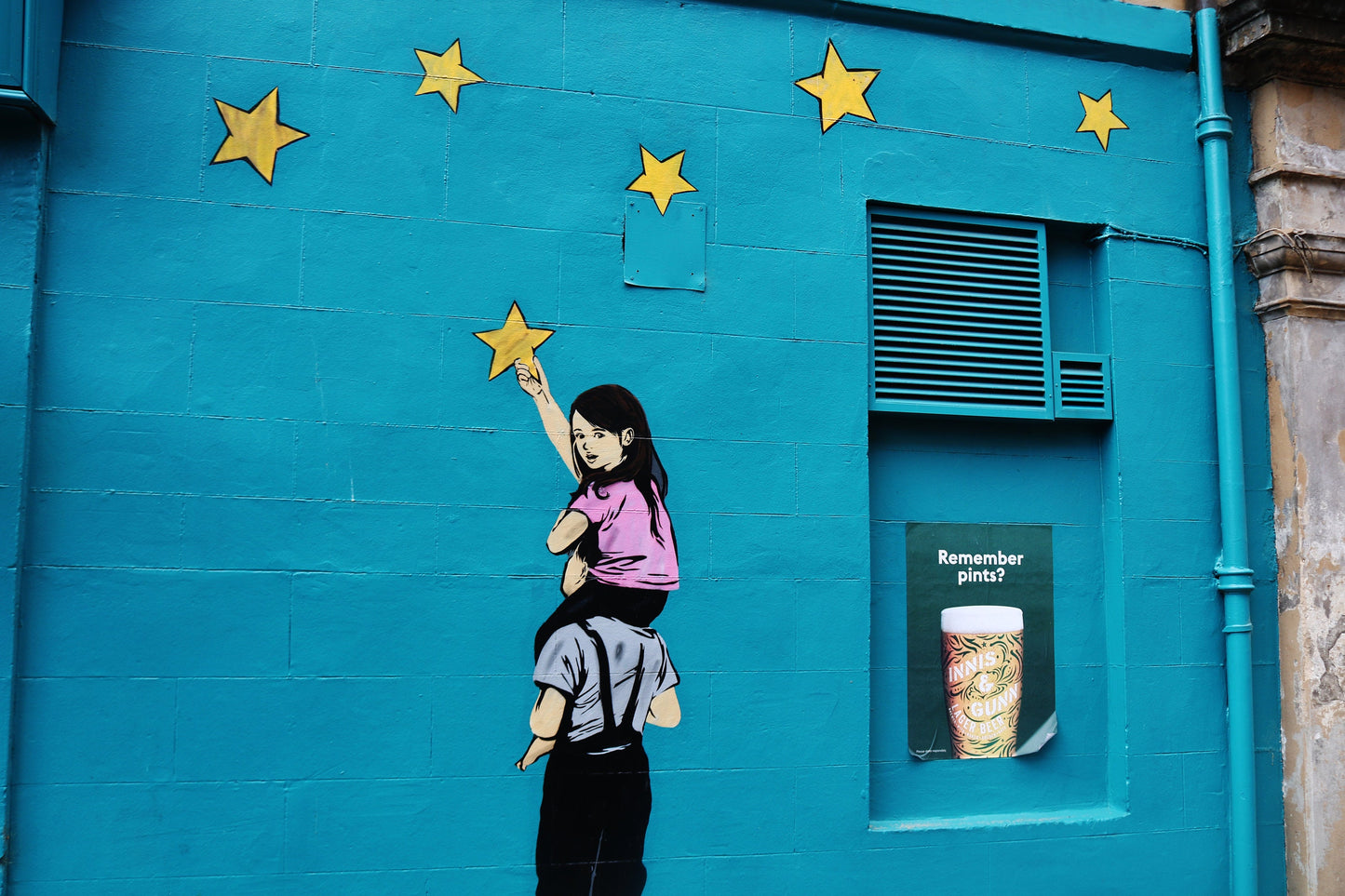 EU Brexit Coronavirus Lockdown 2020 Street Art Photography Print