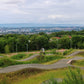 Glasgow Cathkin Braes Cyclist Photography Print