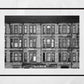 Glasgow Tenements Ibrox Black And White Photography Wall Art