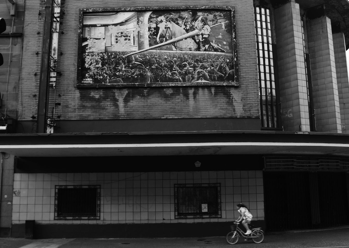 Glasgow Govan Black And White Photography Print