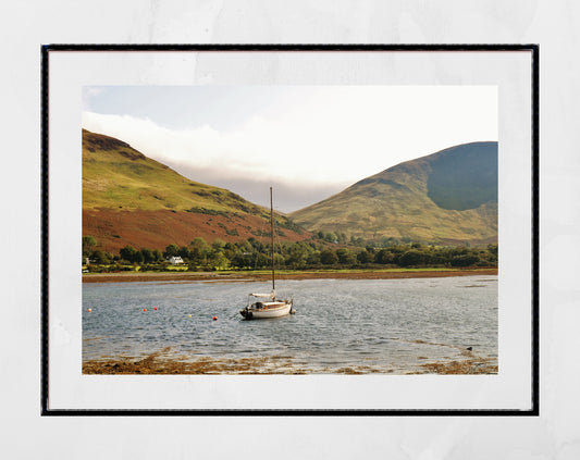 Isle of Arran Lochranza Scotland Landscape Photography Poster