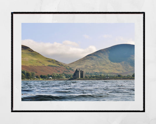 Isle of Arran Lochranza Castle Scotland Landscape Photography Print
